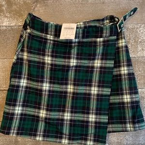 Plaid skirt